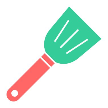 boya fırçası ikonu. vektör illüstrasyonu