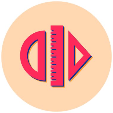 Hükümdar. Web simgesi basit illüstrasyon