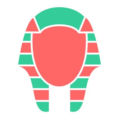 Bir ağacın düz dizaynının vektör çizimi