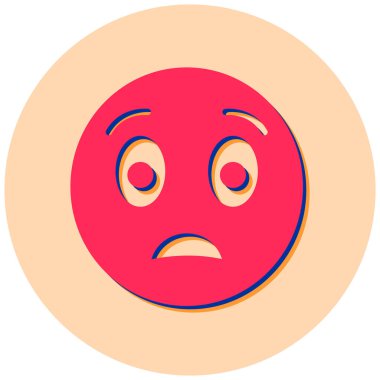 Yüz ifadeleri. Web simgesi