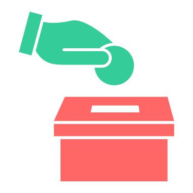 Basit vektör illüstrasyonu, web simgesi 