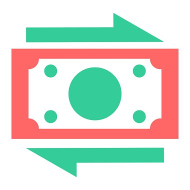 Para için. Web simgesi basit tasarım