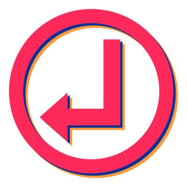 ok simgesinin vektör illüstrasyonu