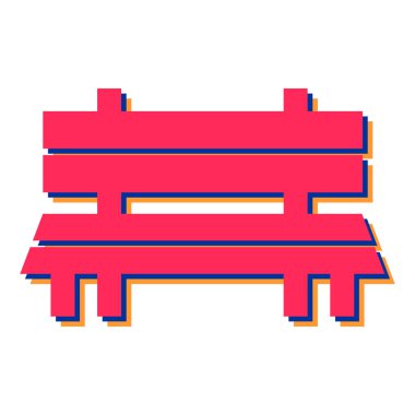 Modern b 'nin vektör illüstrasyonu eksik simgesi