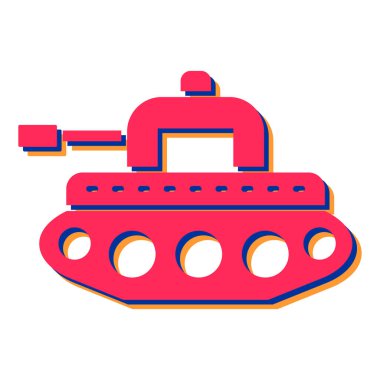 Denizaltı ikonu. Web için oyuncak gemi vektör simgelerinin basit çizimi