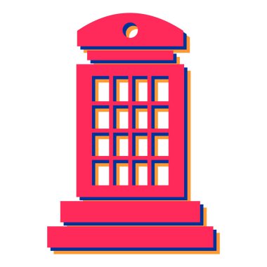 Basit vektör illüstrasyonu, web simgesi 