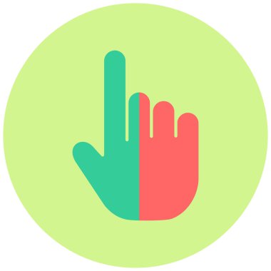 el imleci simgesi, vektör çizim