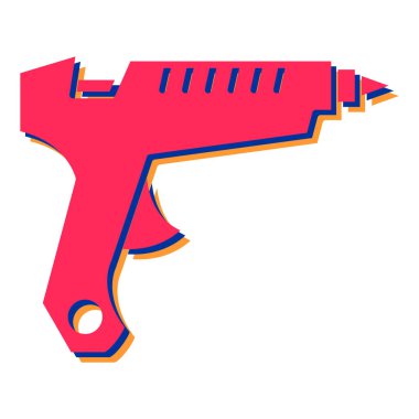 Tabanca simgesi, vektör illüstrasyonu