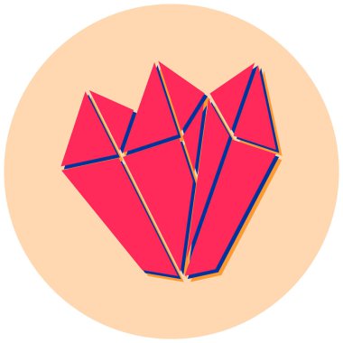 Elmas vektör simgesi modern illüstrasyon