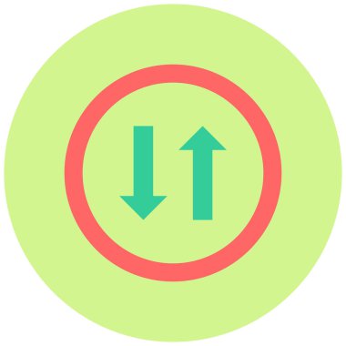 ok simgesinin vektör illüstrasyonu