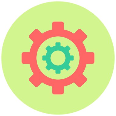 Mekanizma. Web simgesi basit illüstrasyon