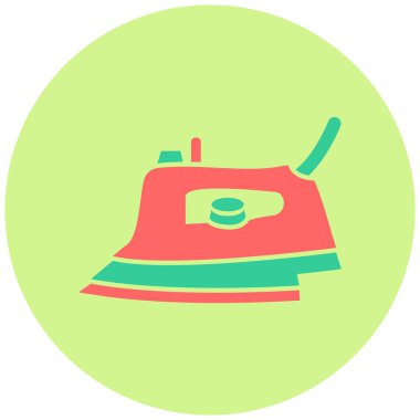 Demir modern simgenin vektör illüstrasyonu 