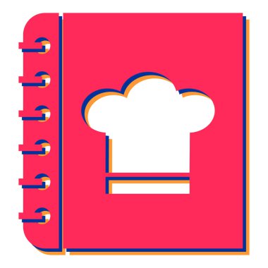 Şef şapka ikonu. vektör illüstrasyonu