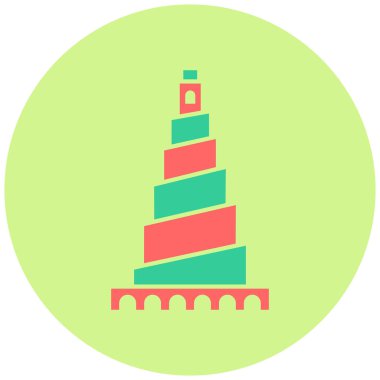 Bina. Web simgesi basit tasarım