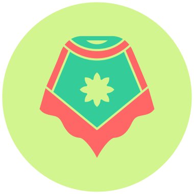 Panço simgesi, vektör çizimi