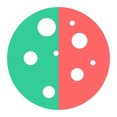 zar simgesi vektör illüstrasyonu