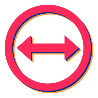 Ok işareti simgesi. vektör illüstrasyonu