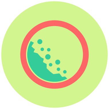 lemon. Web simgesi basit illüstrasyon