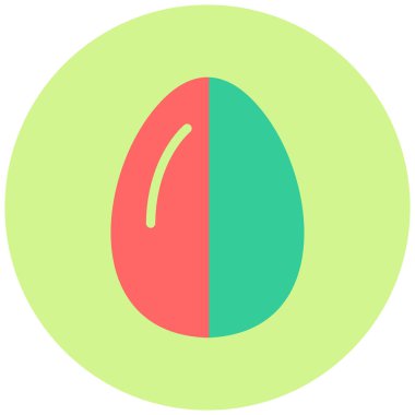 Paskalya yumurtası. Basit resimleme