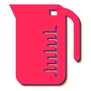 test tübü ikon vektör çizimi