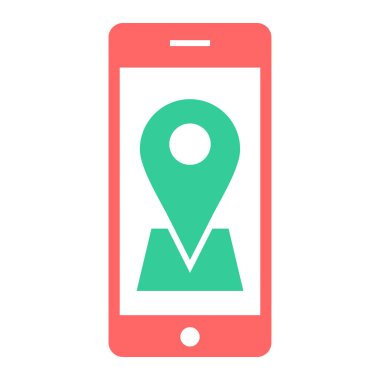 GPS konumu. Basit tasarım