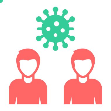 Virüs koruması. Basit resimleme