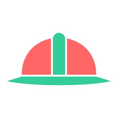 Şapka. Web simgesi basit illüstrasyon