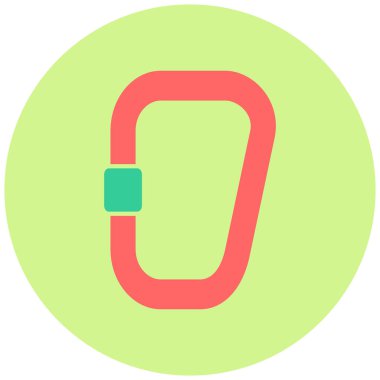 Karabinalı. Web simgesi basit illüstrasyon