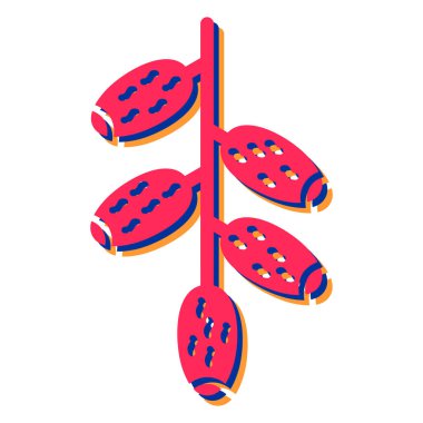 Modern bir ikon. vektör illüstrasyonu