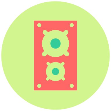 hoparlör vektör simgesi modern basit tasarım 