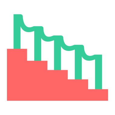 Bina. Web simgesi basit illüstrasyon