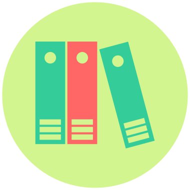 Dosyalar. Web simgesi basit illüstrasyon