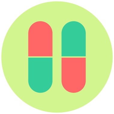 Haplar. Web simgesi basit illüstrasyon