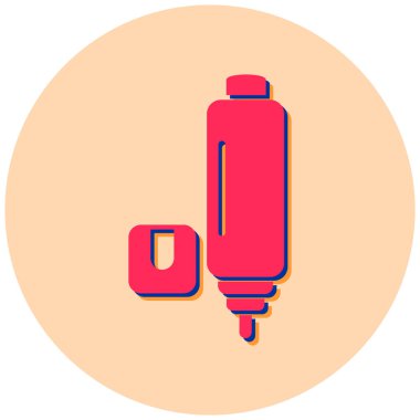 Modern b 'nin vektör illüstrasyonu eksik simgesi