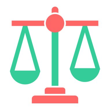 Ölçek. Web simgesi basit illüstrasyon