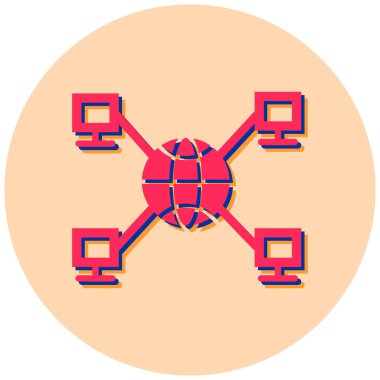 ağ paylaşımı. Basit resimleme