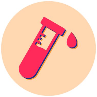 Test tüpü. Basit resimleme