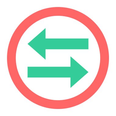 ok simgesinin vektör illüstrasyonu