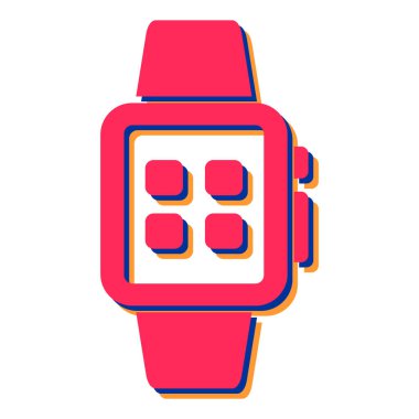 smartwatch vektör illüstrasyon tasarımı