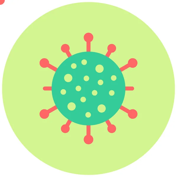 Covid Web图标简单说明 — 图库矢量图片