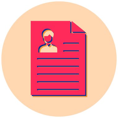 Devam et. Web simgesi basit tasarım