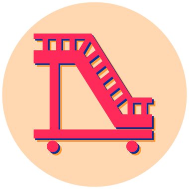 Paten kayın. Web simgesi