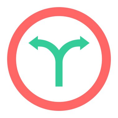 yön ok vektör simgesi