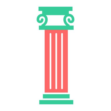 sütun simgesi çizimi