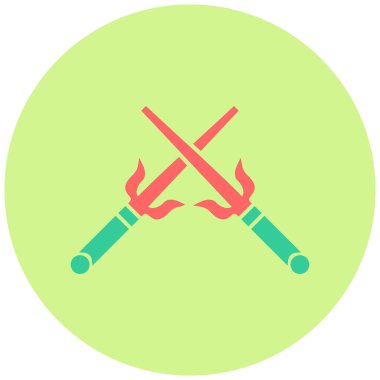 Sai. Web simgesi basit illüstrasyon