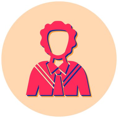 man simgesi vektör illüstrasyonu