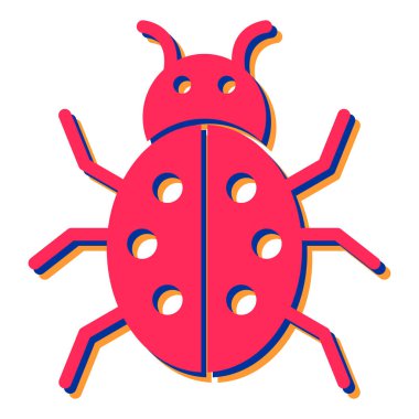 Uğur böceği vektör illüstrasyonuName