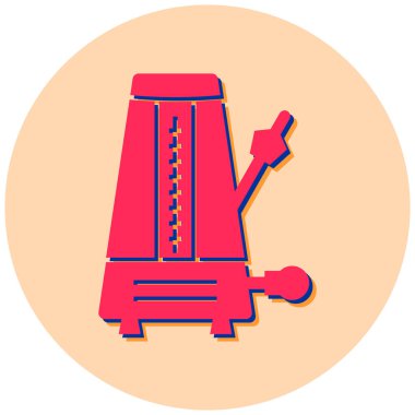 Bir çaydanlık simgesinin vektör illüstrasyonu