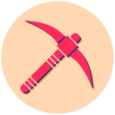 Kılıç. Web simgesi basit illüstrasyon