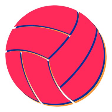 basketbol topu simge vektör çizim